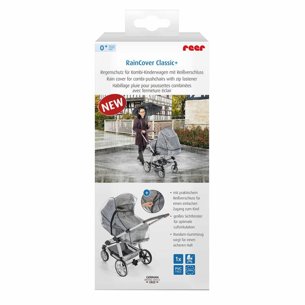 Reer RainCover Classic Regenschutz für Kombi-Kinderwagen Reer RainCover Classic Regenschutz für Kombi-Kinderwagen